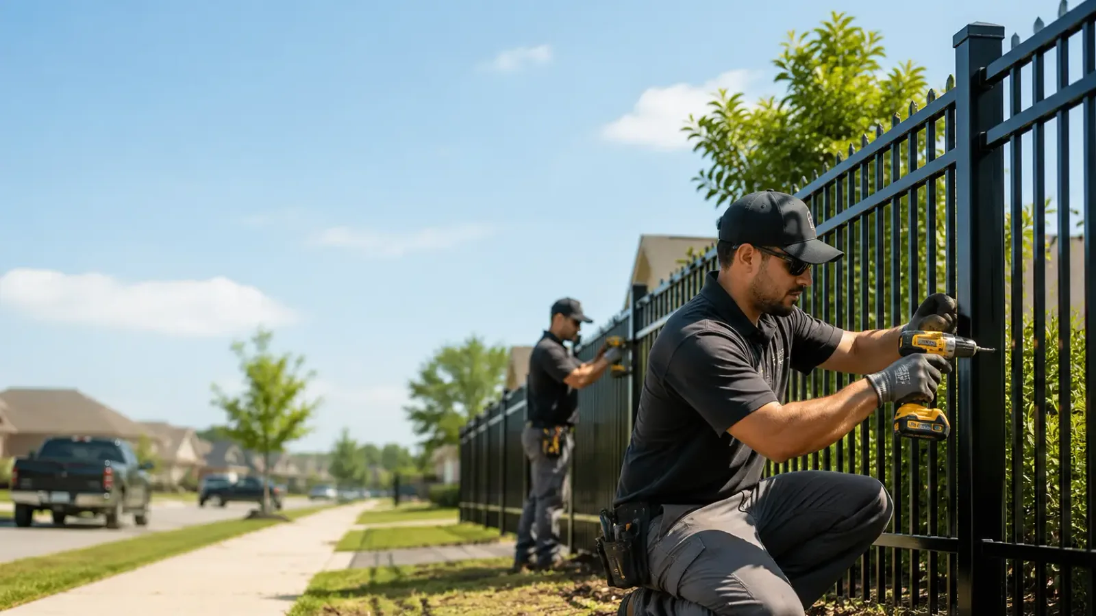 Metal Fence Installation in Glendale, SC